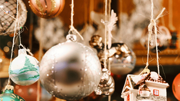 Marché de Noël dans le centre commercial Aushopping Pôle Europe