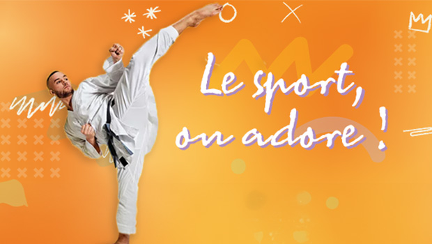 Trio gagnant le sport on adore avec AuShopping Pole Europe et Steeven Da Costa
