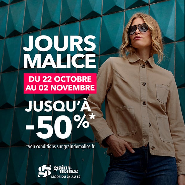 Grain de malice offre jours malice